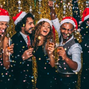 take your christmas party to the next level with these creative ideas